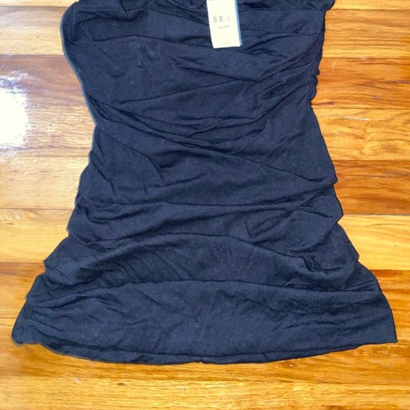 LAST CHANCE -NWT Express sleeveless scrunched shirt XS - Picture 4 of 6